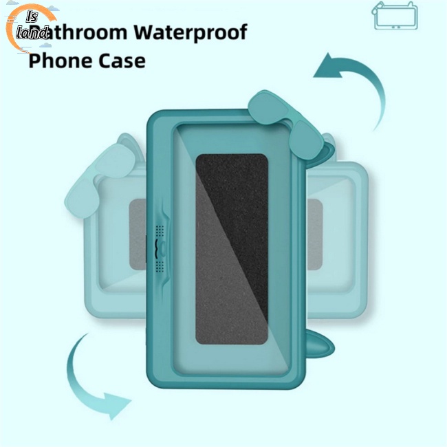 Giá Đỡ Điện Thoại Tự Dính Xoay 360 Độ Chống Thấm Nước Tiện Dụng