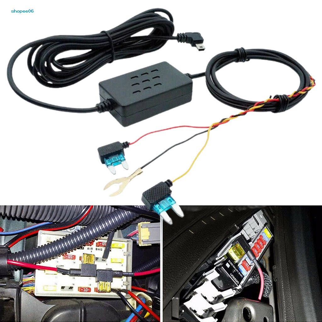 Bộ Dây Dẫn Cứng Cáp Chịu Nhiệt Ổn Định 12V / 24V Mini USB Cho Xe Hơi