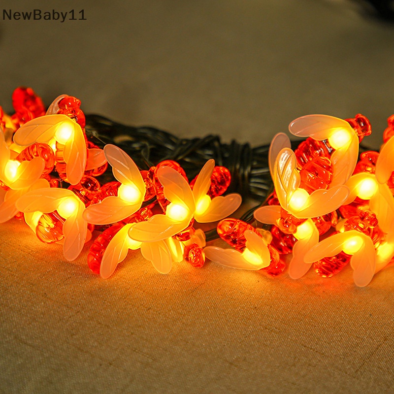 Dây Đèn LED Hình Ong Chống Nước Trang Trí Sân Vườn