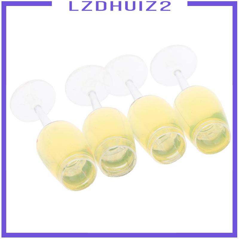 Set 4 Cốc Uống Nước 1: 12 Dùng Trang Trí Nhà Búp Bê