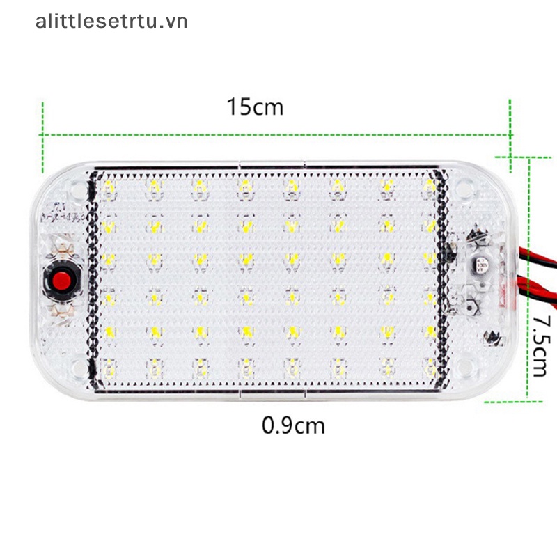 Đèn LED Đọc Sách Siêu Mỏng 12v-60v Trang Trí Nội Thất Xe Hơi Xe Tải