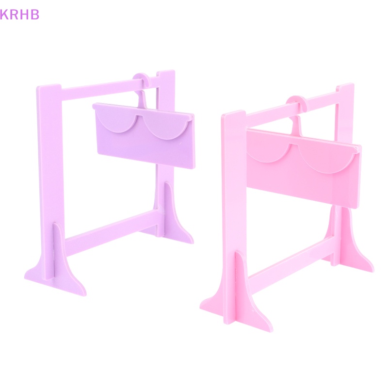 Set 10 Giá Đỡ Lông Mi Mini Bằng Acrylic Tiện Dụng Mới