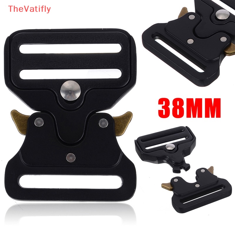 Kẹp Khóa Dây Đai Hành Lý / Túi Xách DIY Bằng Kim Loại 2 Kích Cỡ