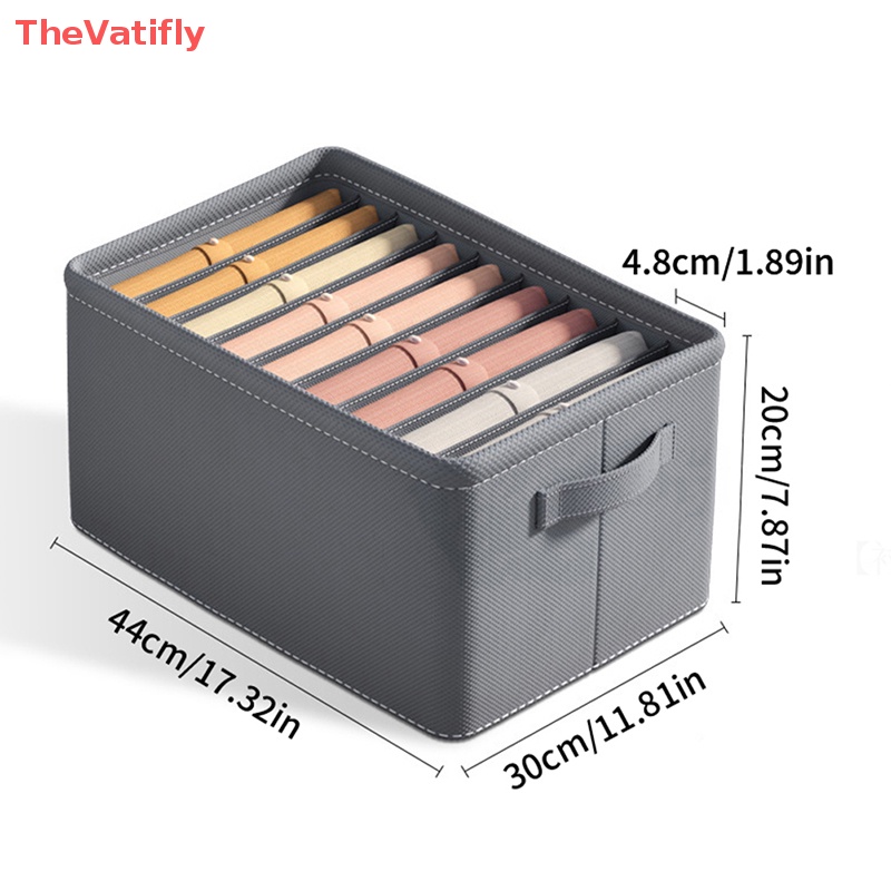 Hộp Đựng Quần Áo [Thevalyifly] Sắp Xếp Gọn Gàng Với Bảng PP HOT