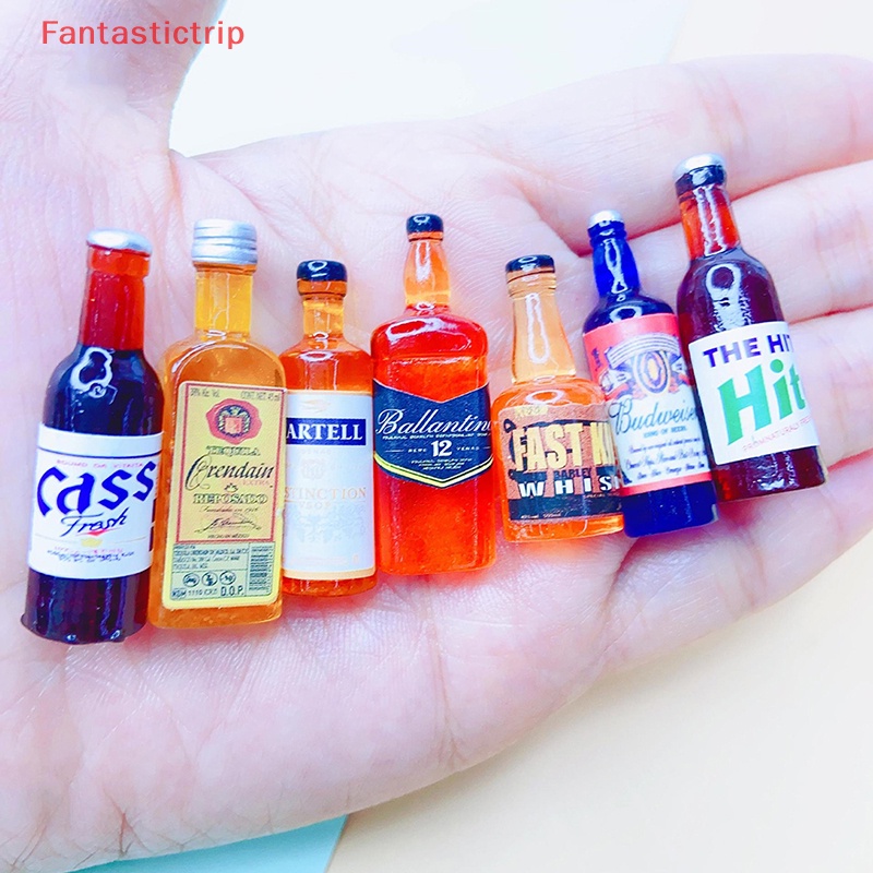 Bộ 5 Bình Nước Mini Trang Trí Nhà Búp Bê Mới