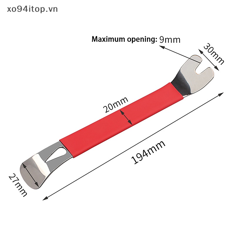 1 Dụng Cụ Tháo Gỡ Đường Viền Xe Hơi Bằng Thép Không Gỉ
