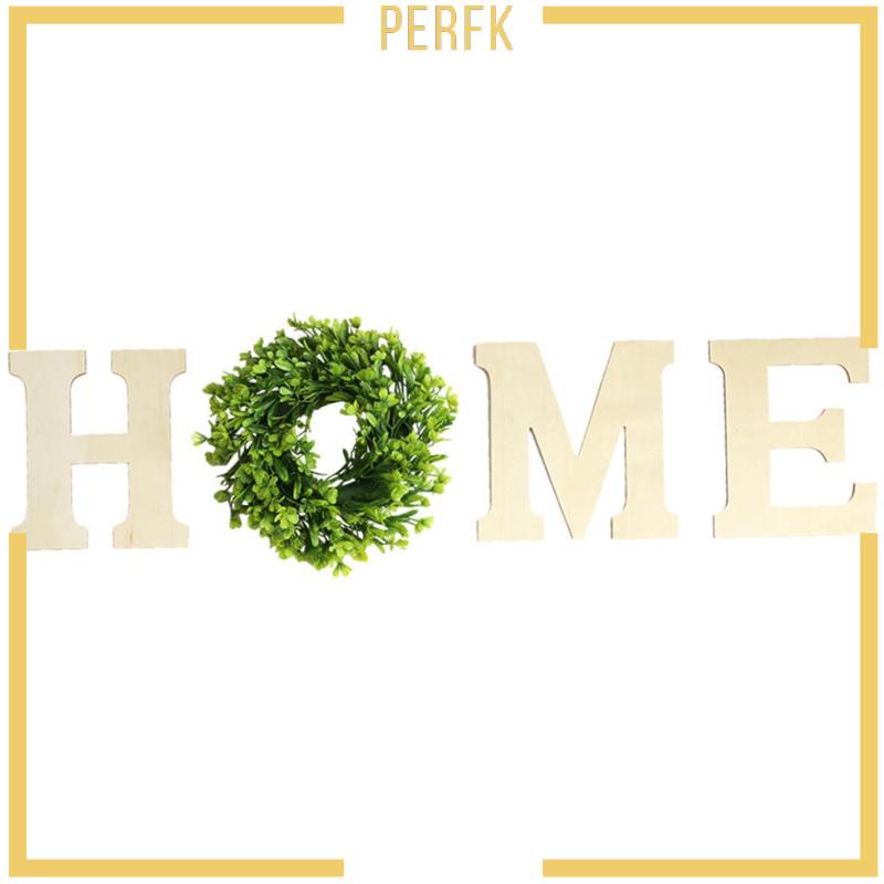 [Perfk] Biển Hiệu Chữ Cái Bằng Gỗ Màu Đen Trang Trí Nhà Nông Trại