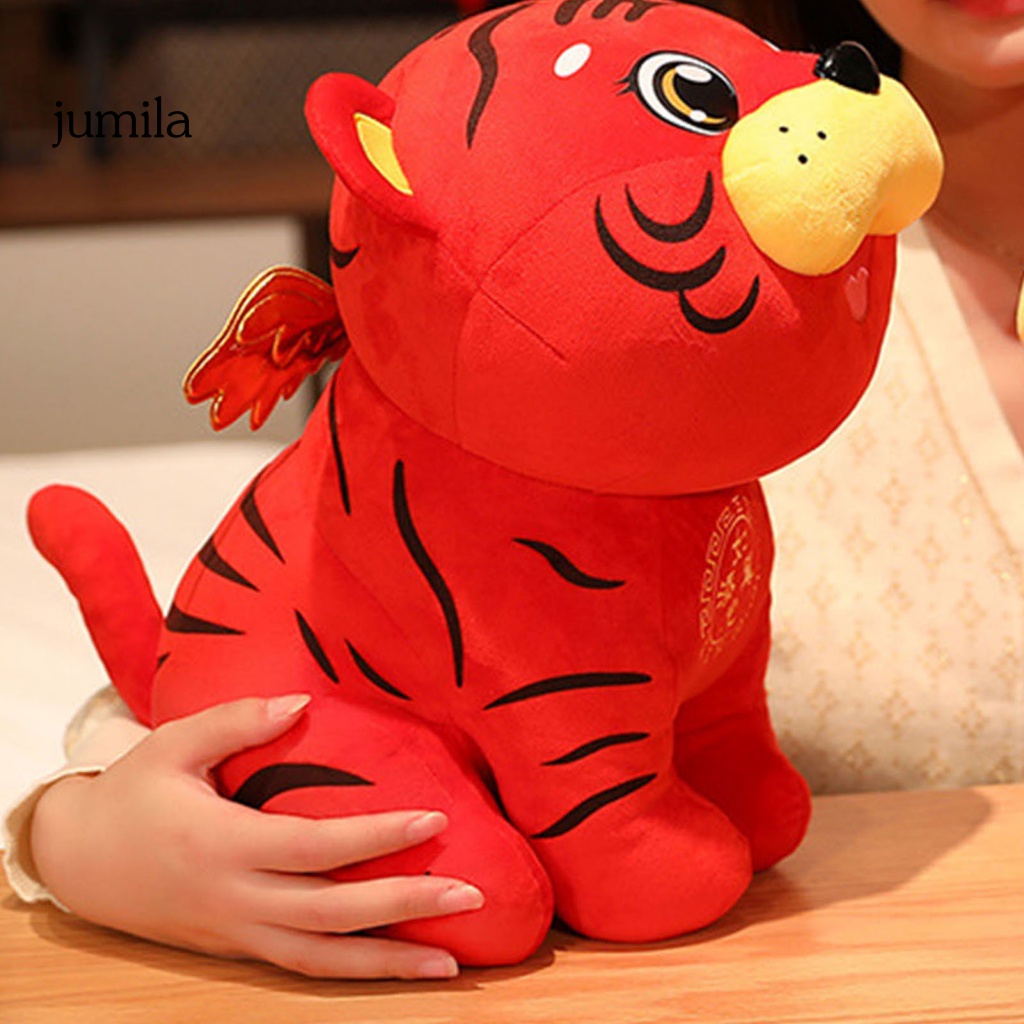 Thú Nhồi Bông Hình Chú Hổ Trang Trí Năm Mới Phong Cách Trung Hoa