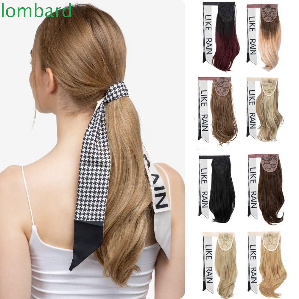 Tóc Giả Đuôi Ngựa Bằng Sợi Tổng Hợp Chịu Nhiệt Dành Cho Nữ