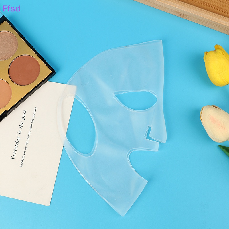 {Ffsd} Mặt Nạ Silicone Đeo Tai Làm Săn Chắc Da Chống Nếp Nhăn Tạo Khuôn Mặt Chữ V Có Thể Tái Sử Dụng