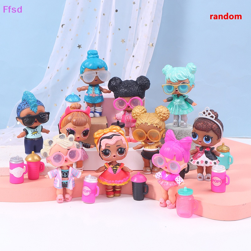 1 Búp Bê Hình Mèo Đeo Túi Ngọc Trai Dễ Thương