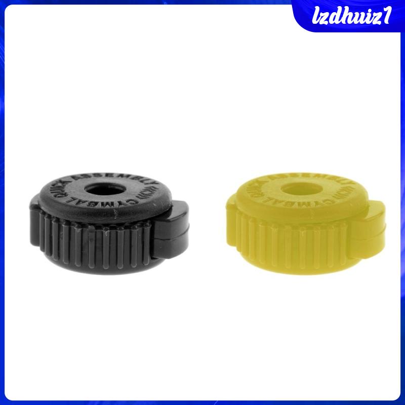 Bộ Núm Vặn Điều Chỉnh Tốc Độ Nhanh Màu Vàng Chuyên Dụng Cho Trống Cymbal