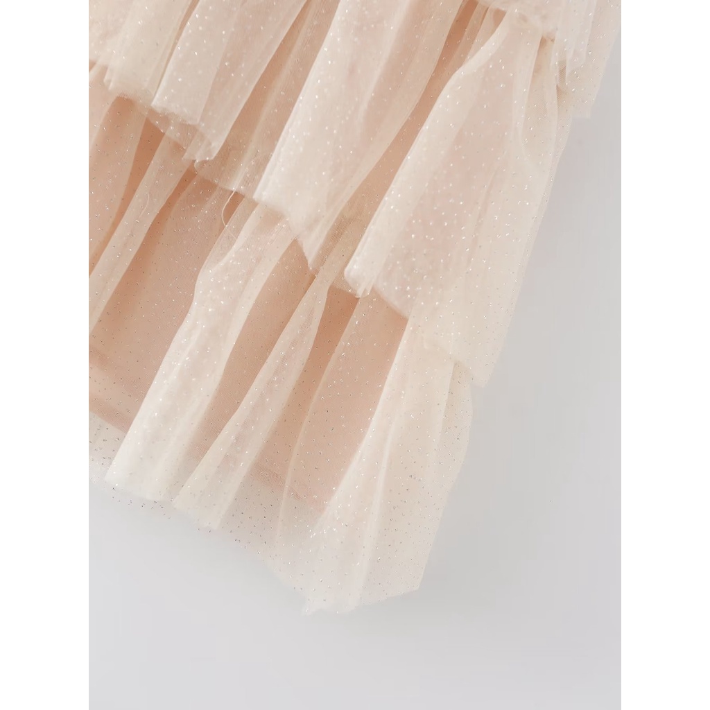 Uibey Đầm Lưới Cổ Treo 5030