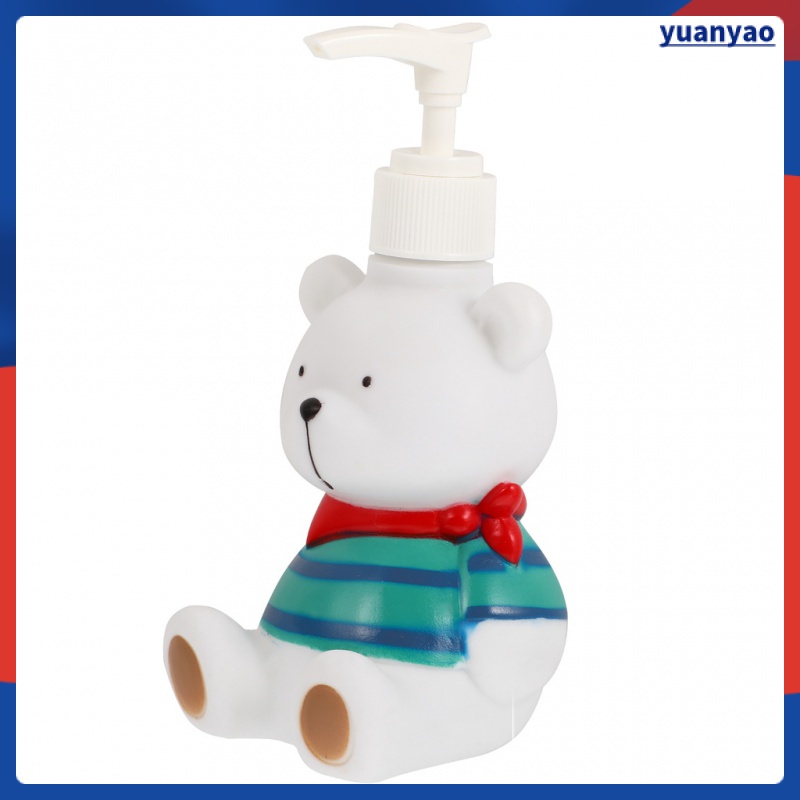 1 Bình Rỗng Dạng Bơm Đựng Xà Phòng Dầu Gội Dành Cho Trẻ Em Khi Đi Du Lịch