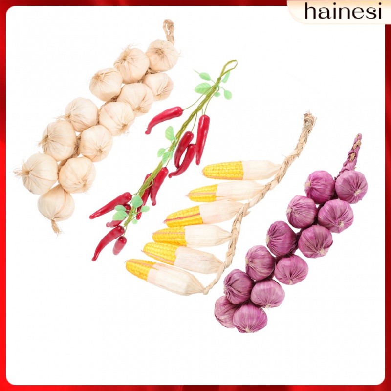 Bộ 4 Quả Bắp Giả Dùng Trang Trí Nhà Cửa