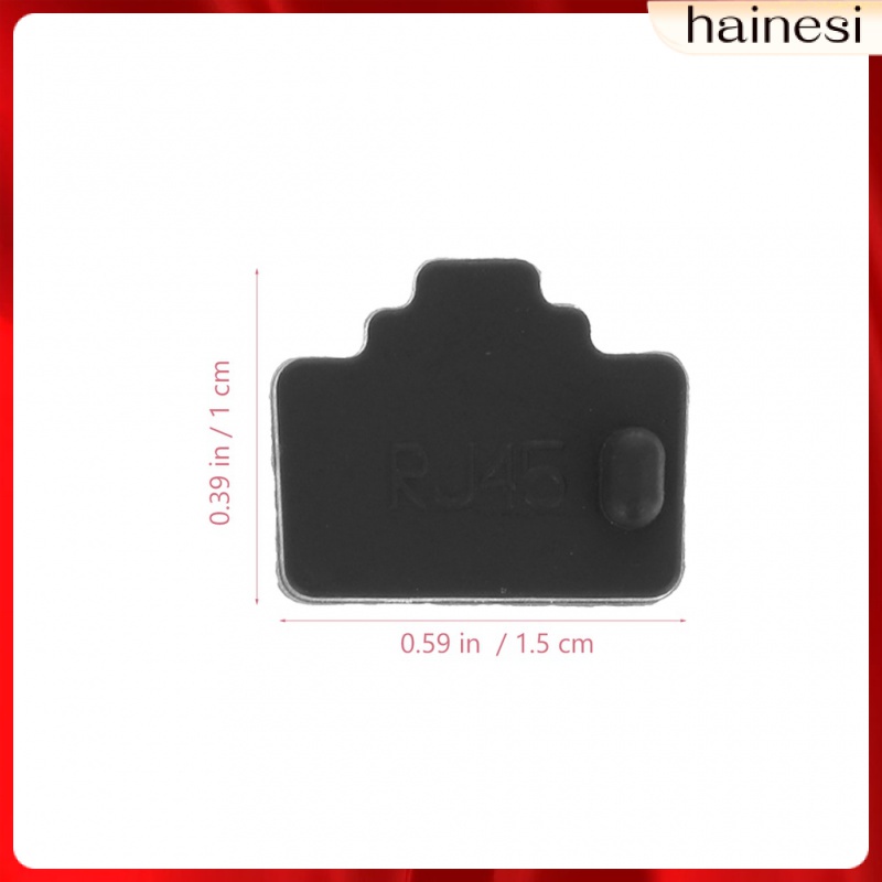 Set 20 Nắp Silicone Đậy Cổng Bộ Định Tuyến Rj45 Chống Bụi
