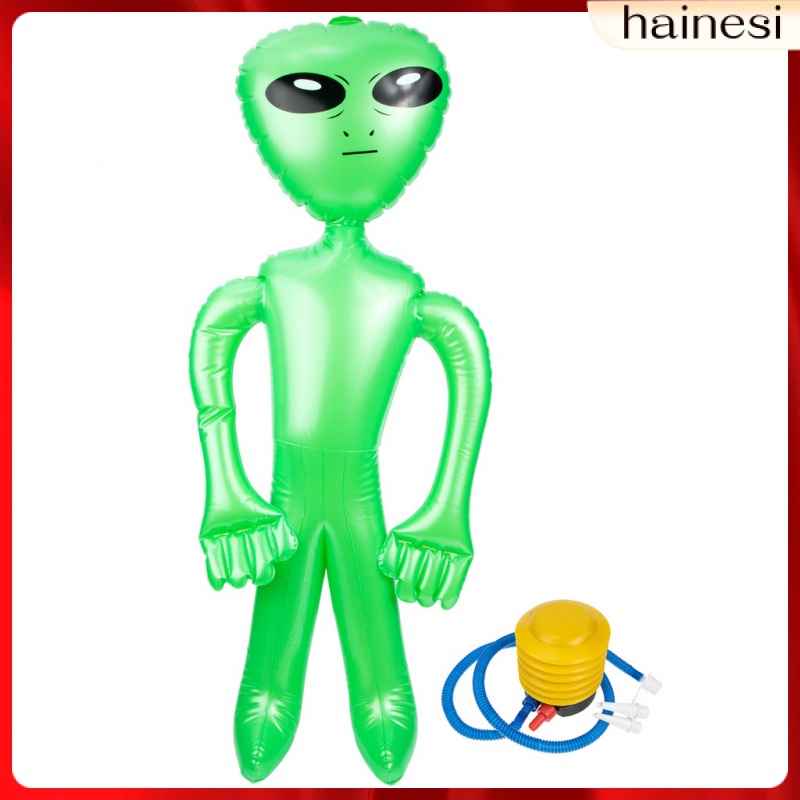 Bong Bóng Bơm Hơi Hình Người Ngoài Hành Tinh Cho Bé