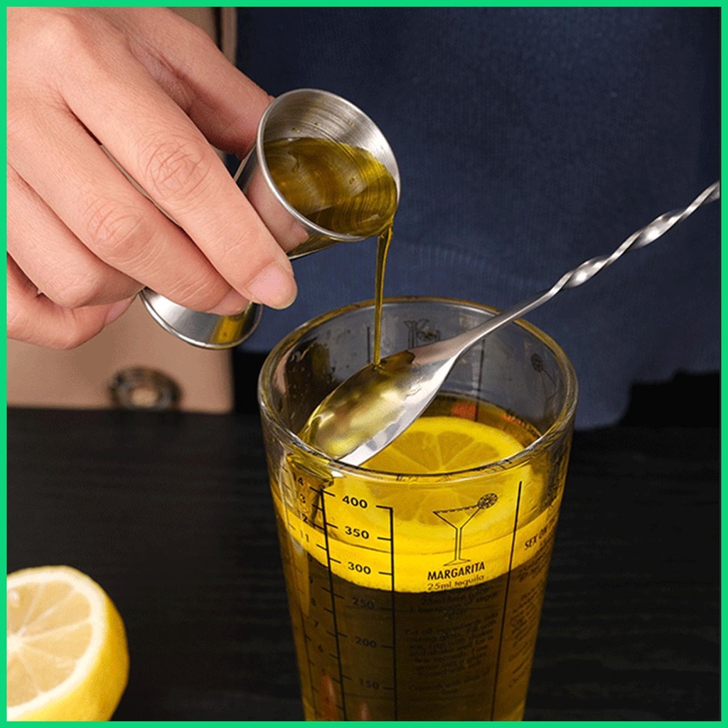 Set 10 Muỗng Khuấy Cocktail Cán Dài Có Thể Tái Sử Dụng Cho jiwvn