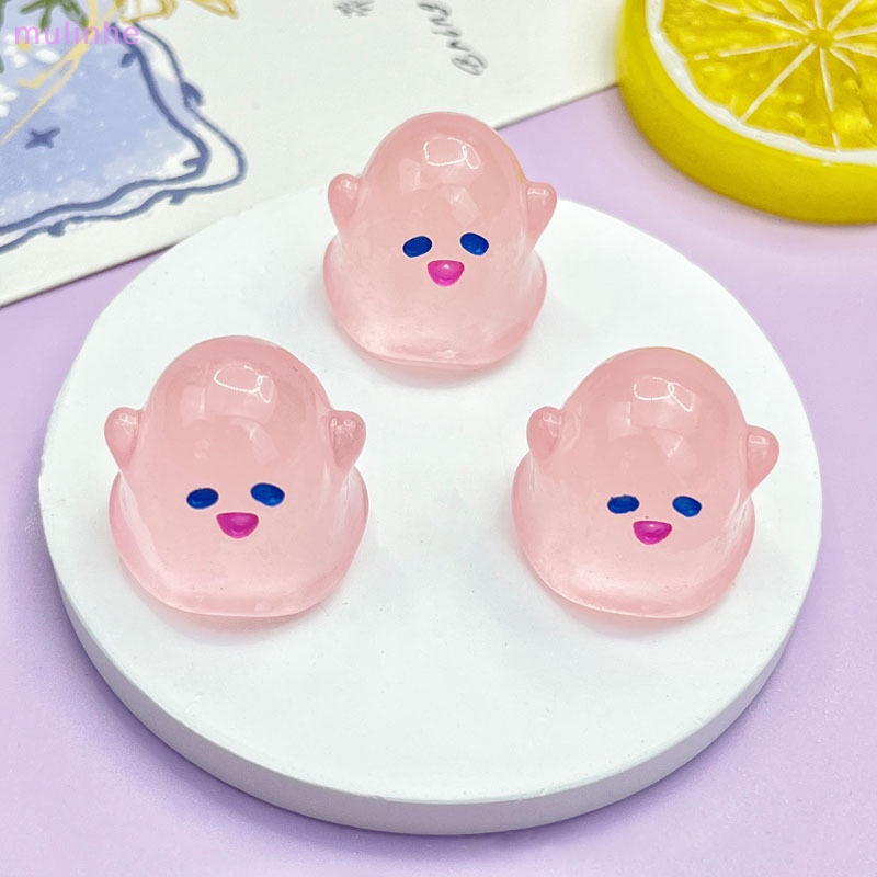 Mulinhe Bộ 3 Miếng Dán Trang Trí Ốp Điện Thoại Mini Hình Phong Cảnh Dạ Quang DIY