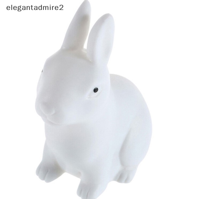 Đèn Ngủ LED Thay Đổi Màu Sắc Hình Thỏ Phục Sinh Trang Trí Nhà Cửa