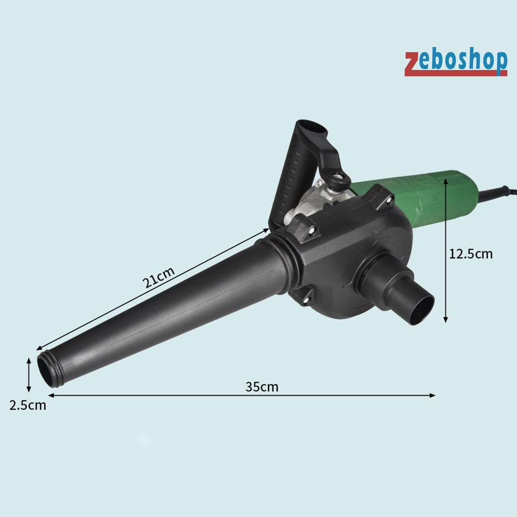 1 Bộ Dụng Cụ Thổi Khí Lớn Gió Mạnh Khóa Thổi / Chế Độ Hút Gió Cho Sân Vườn