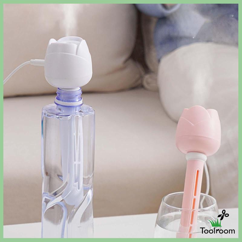 Máy Tạo Độ Ẩm Không Khí Mini Tự Động Tắt Mở Để Bàn Cạnh Giường