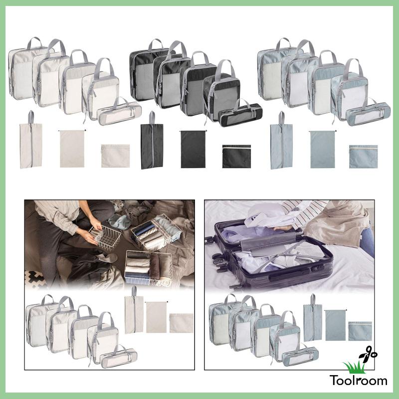 Set 8 Khối Lập Phương Thoáng Khí Cho Ba Lô Đi Làm / Kỳ Nghỉ