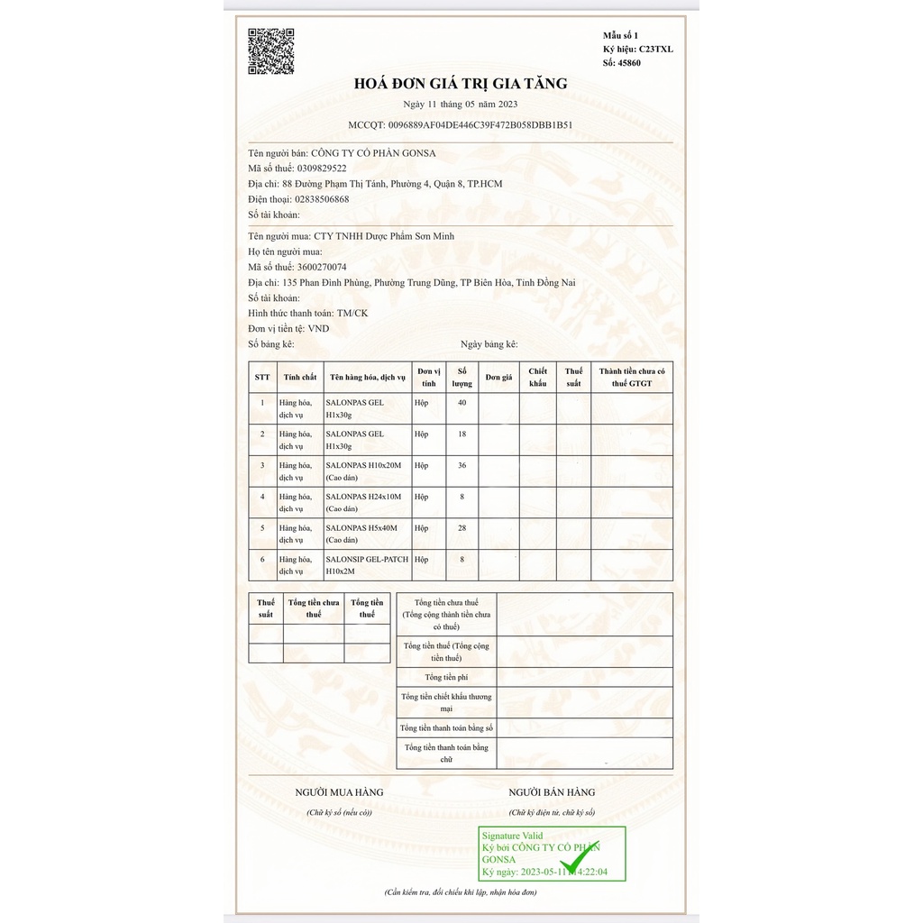 Gel bôi hỗ trợ giảm đau cơ khớp Salonpas gel tuýp 30g