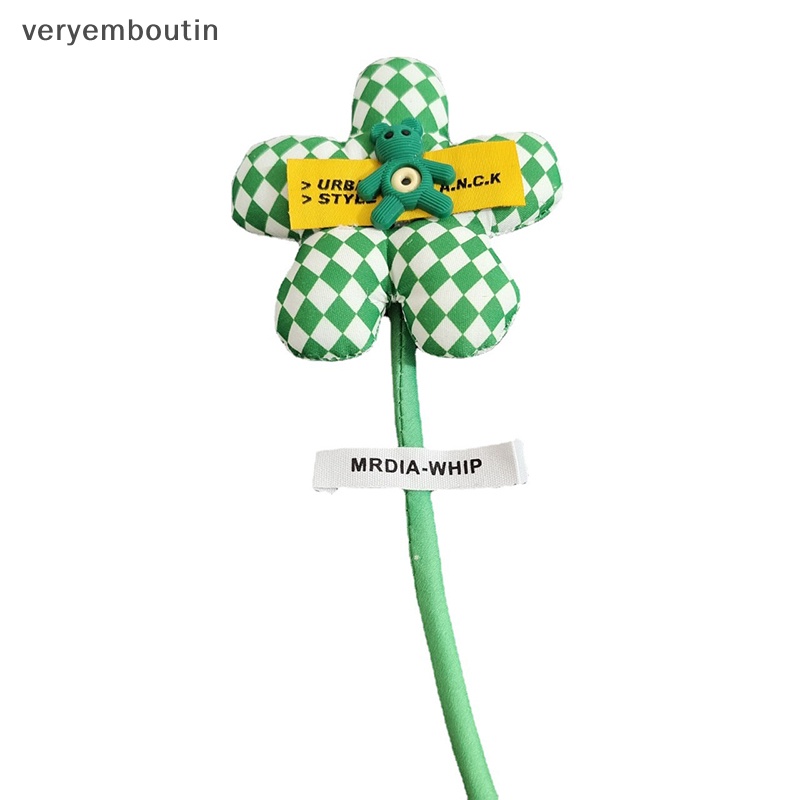 Ghim Cài Áo Hình Gấu Bông Hoa Trà Ba Chiều Bằng Vải Cotton Thời Trang Ngọt Ngào Cho Nữ n