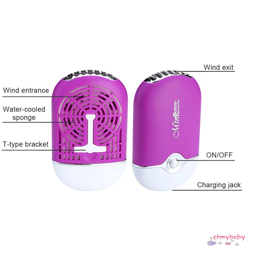 [Ready] Quạt làm khô USBless mát cầm tay có thể sạc lại không dùng điện để trồng &amp; ghép lông mi [Z/6]
