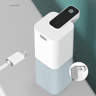 【GRCEKRIN】400ml Soap Dispenser USB Automatic Foam Soap Dispenser Infrared Motion Sensor