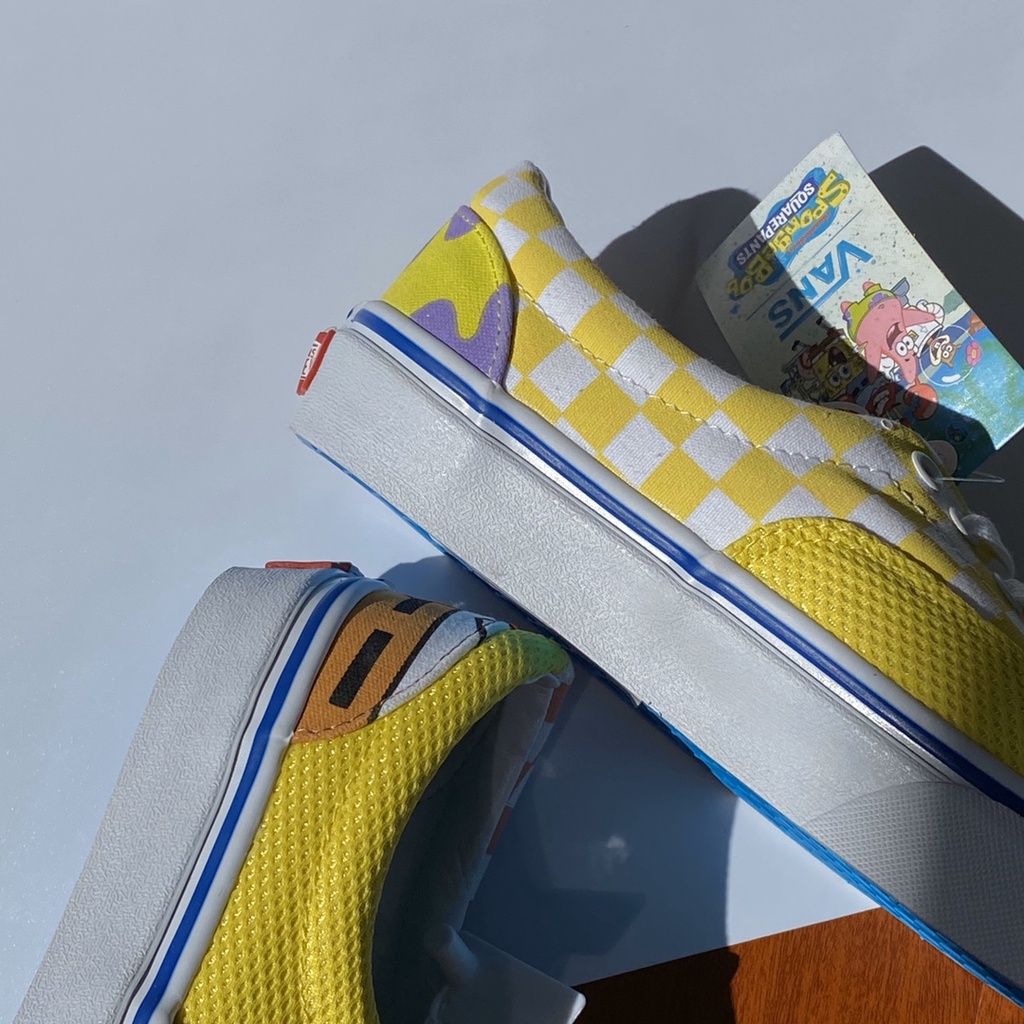 Km Km Km230612 Giày Slip on In Hình Spongebob X Wan33ce Og Vn000udfqm