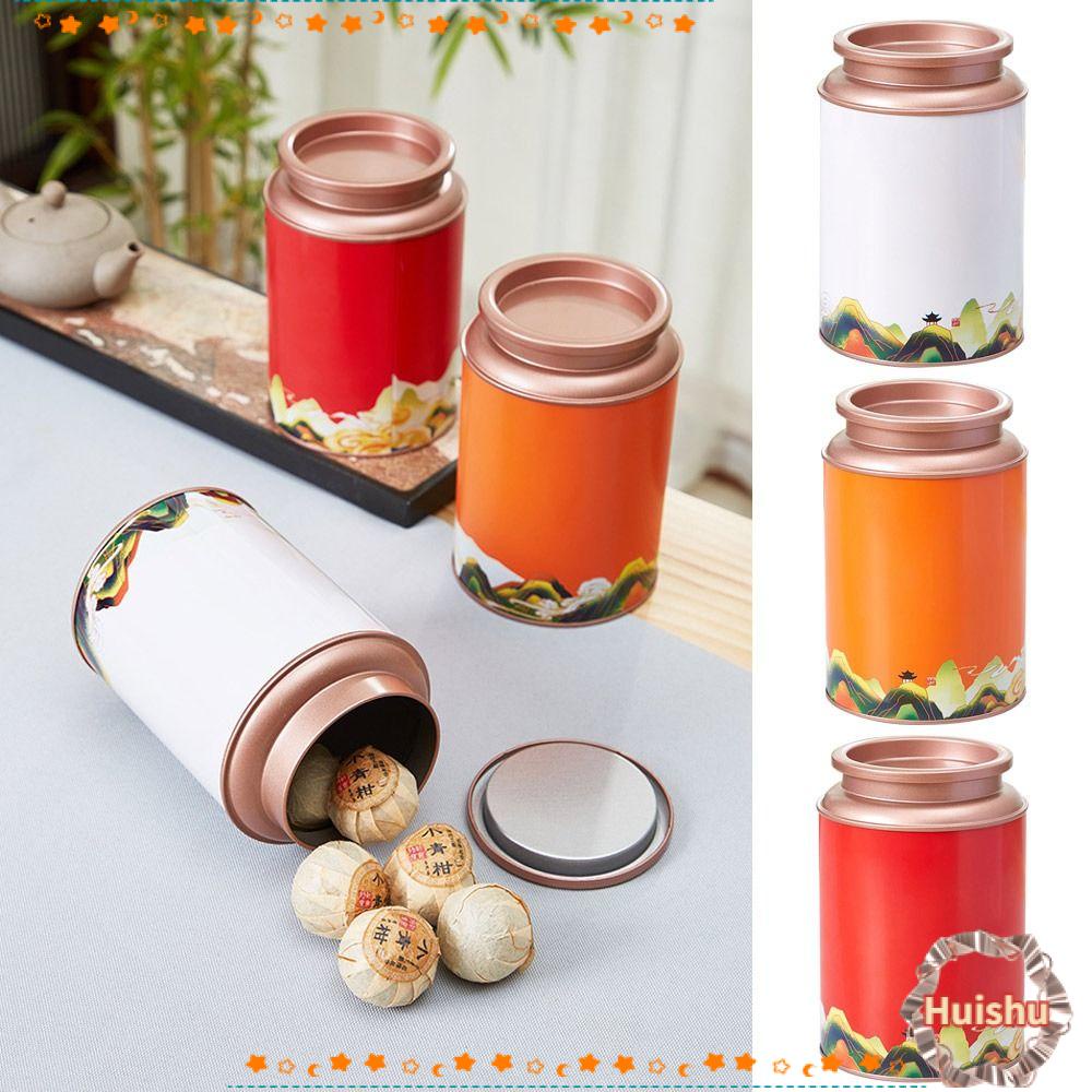 Hũ Thiếc Rỗng Đựng Trà / Lá Cây Tiện Dụng