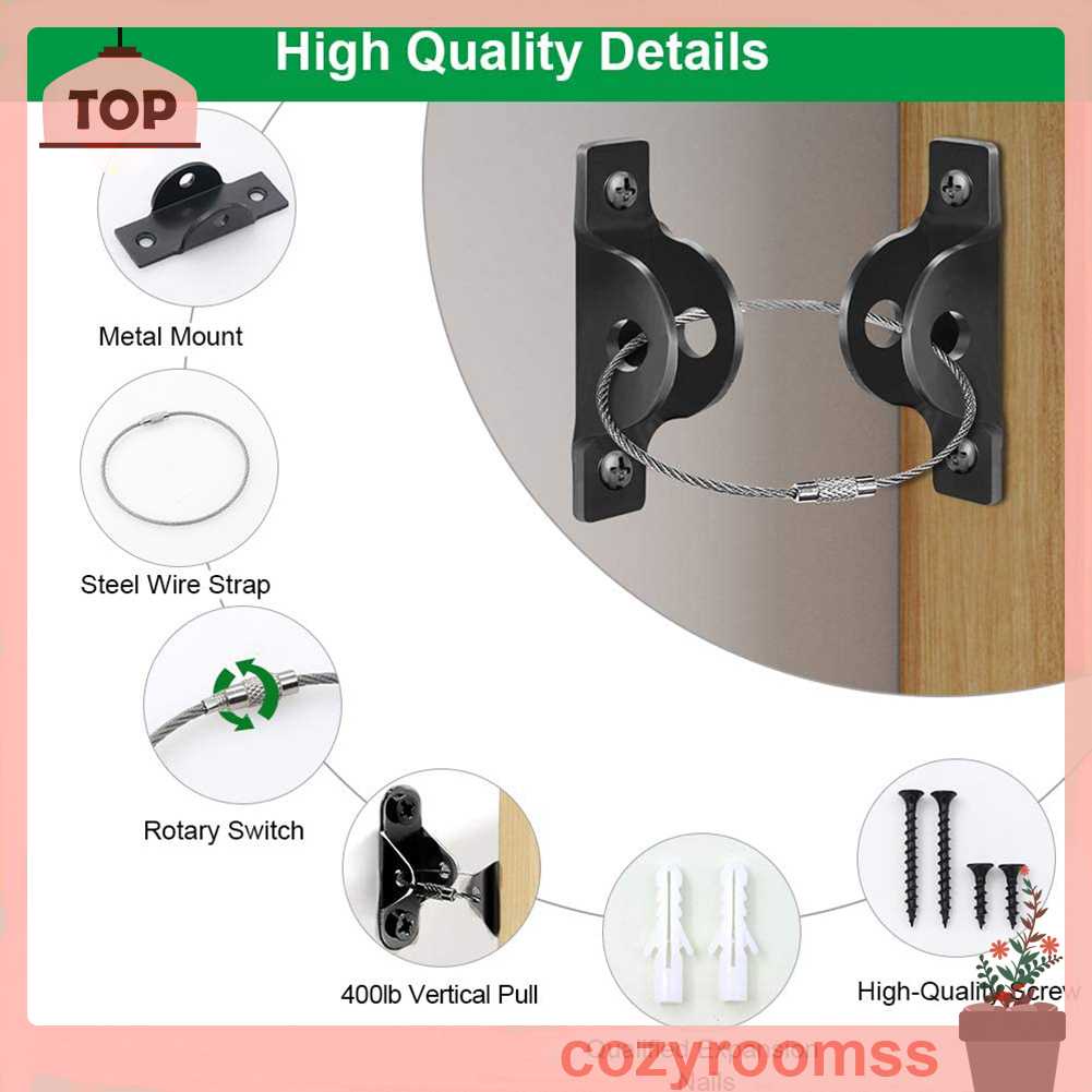 Bộ Dây Đai An Toàn Chống Đâm Thủng Cho Đồ Nội Thất Trẻ Em