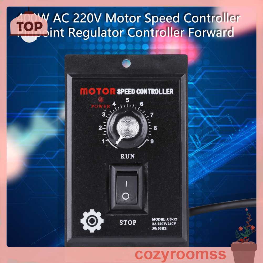 Bộ Điều Chỉnh Tốc Độ Động Cơ 400W AC 220V