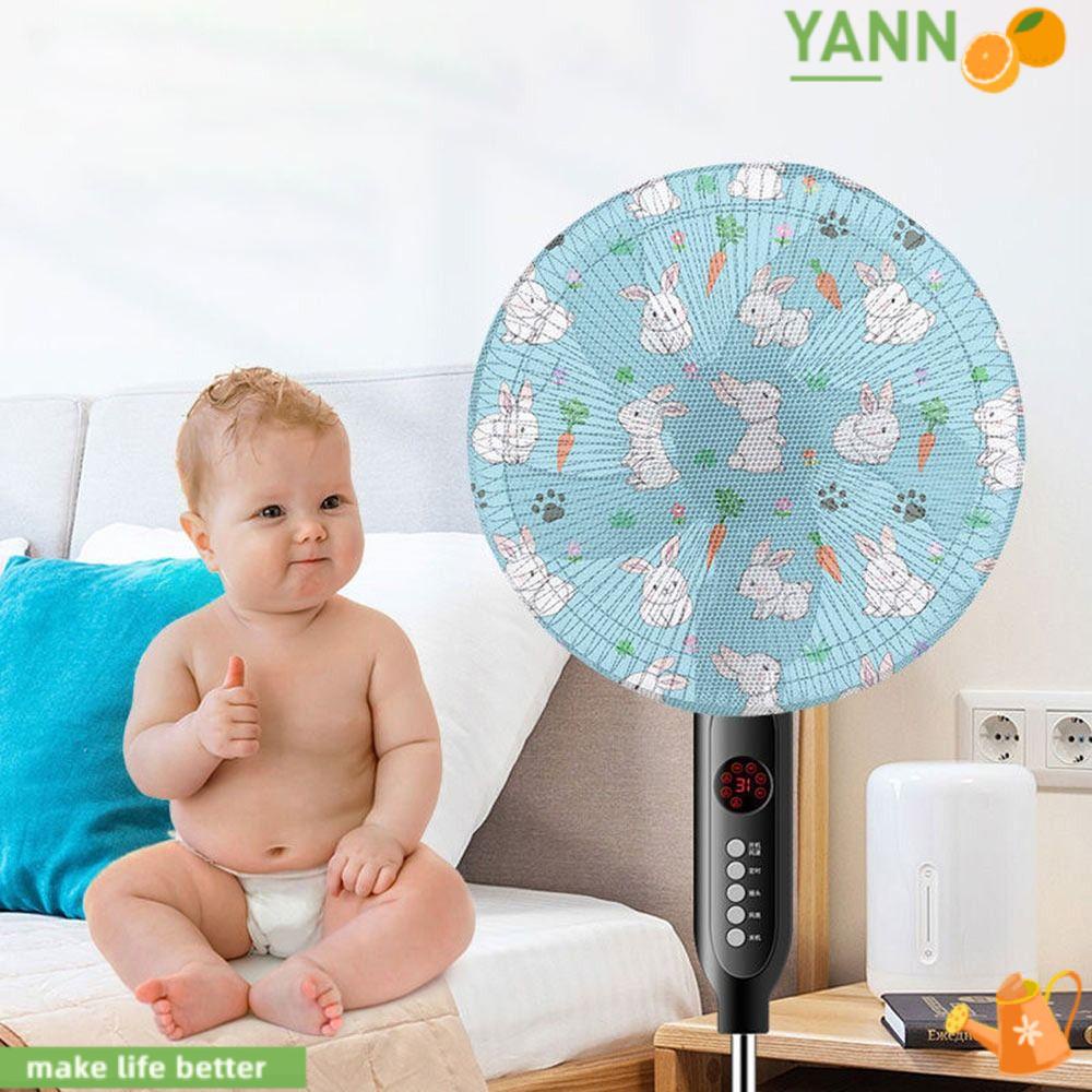 Vỏ Bọc Quạt Điện Hình Tròn Chất Lượng Cao Bảo Vệ An Toàn Chống Kẹp Có Thể Giặt Rửa