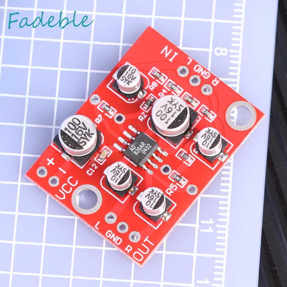 Bo Mạch Khuếch Đại Âm Thanh DC 5-15V AD828