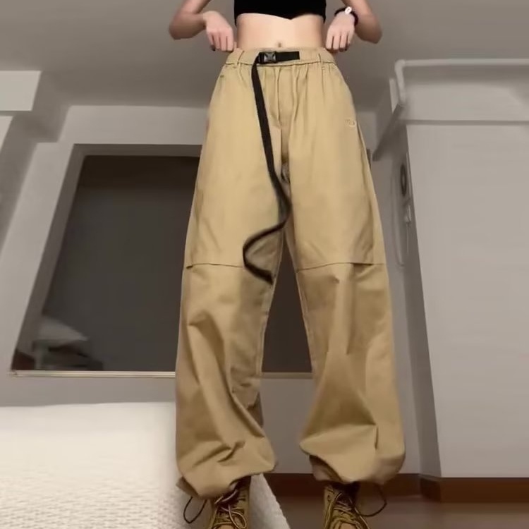 Quần Kaki Dài Ống Rộng Thời Trang Mùa Hè Cao Cấp Cho Nữ