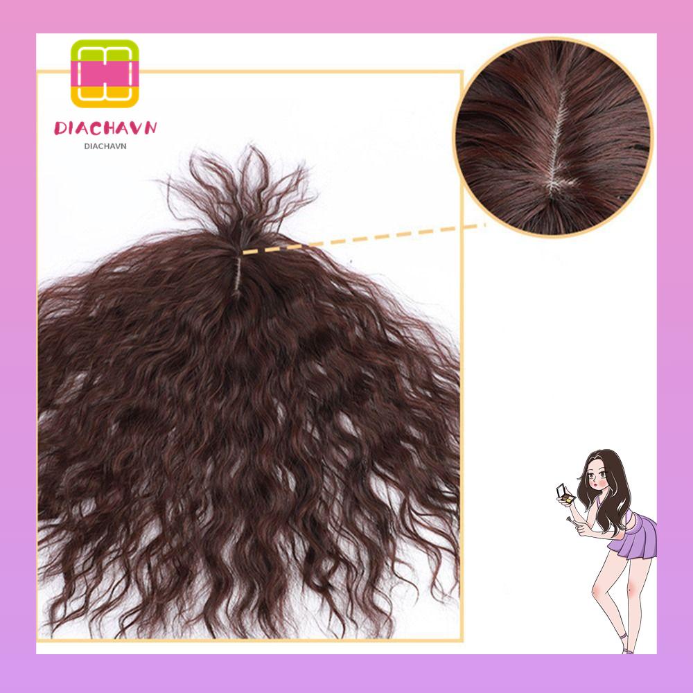 Tóc Giả Xoăn Gợn Sóng Bằng Sợi Tổng Hợp Thời Trang Cho Nữ