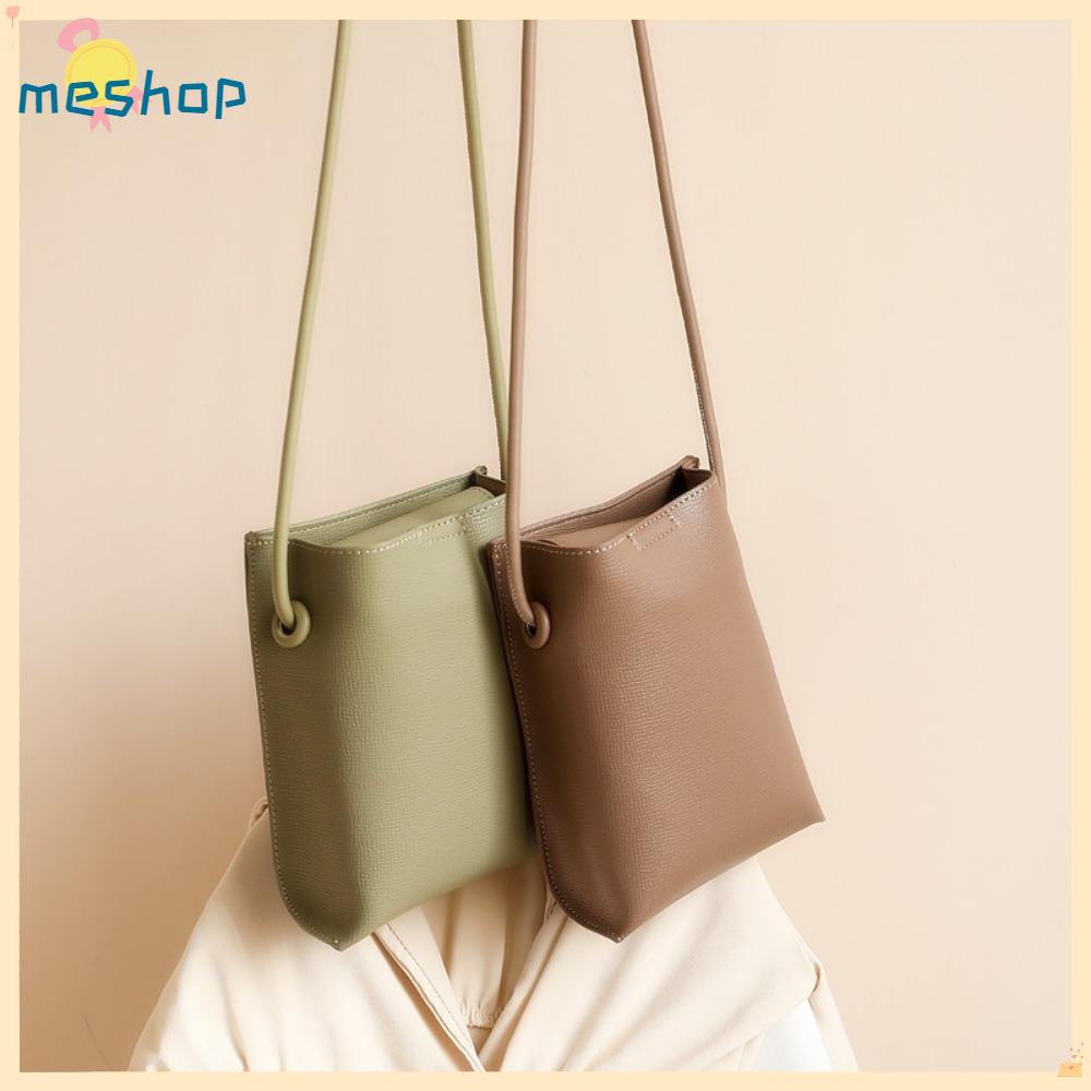 Túi Da PU Đeo Vai Nhỏ Xinh Đựng Điện Thoại Thời Trang