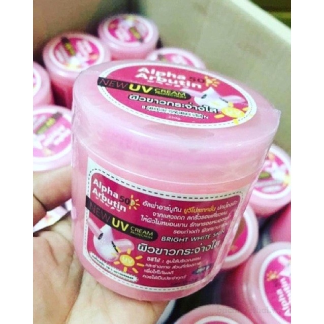 Kem Body ALPHA ARBUTIN kích trắng PLUS 3+ NEW UV  Protection 500g