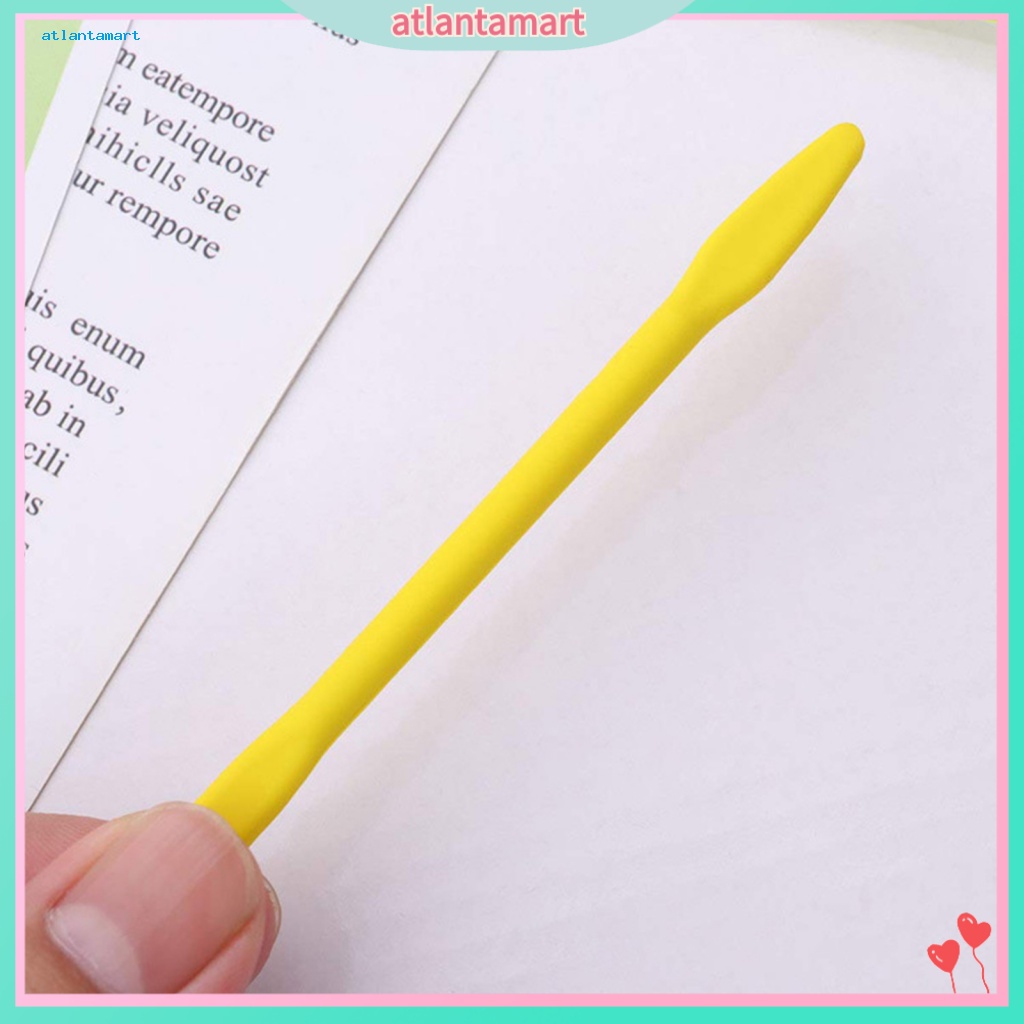 Túi Đựng Đồ Dùng Cao Cấp Tiện Dụng| Bộ 5 Thanh Khuấy Silicone Có Thể Tái Sử Dụng