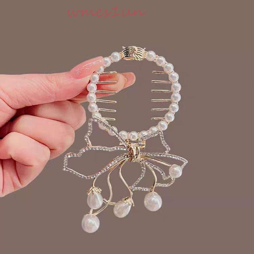 Kẹp Tóc Đuôi Ngựa Hình Cá Mập Tinh Tế Thời Trang WMES15H Cho Nữ Giá Đỡ|Kẹp Tóc Phong Cách Hàn Quốc Xinh Xắn Cho Nữ