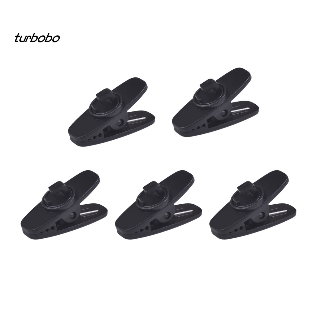 Set 5 Kẹp Tai Nghe Bằng Nhựa Có Thể Xoay Tiện Dụng