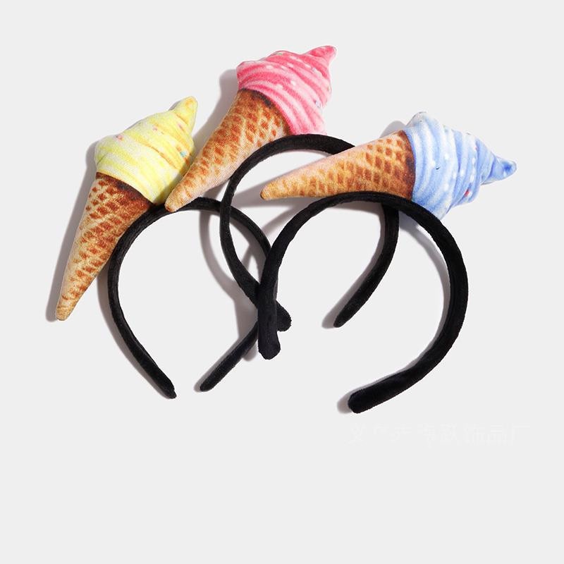 Băng Đô Cài Tóc Hình Trái Cây Rau Củ Quả Vui Nhộn Sáng Tạo Cho Nữ Rửa Mặt