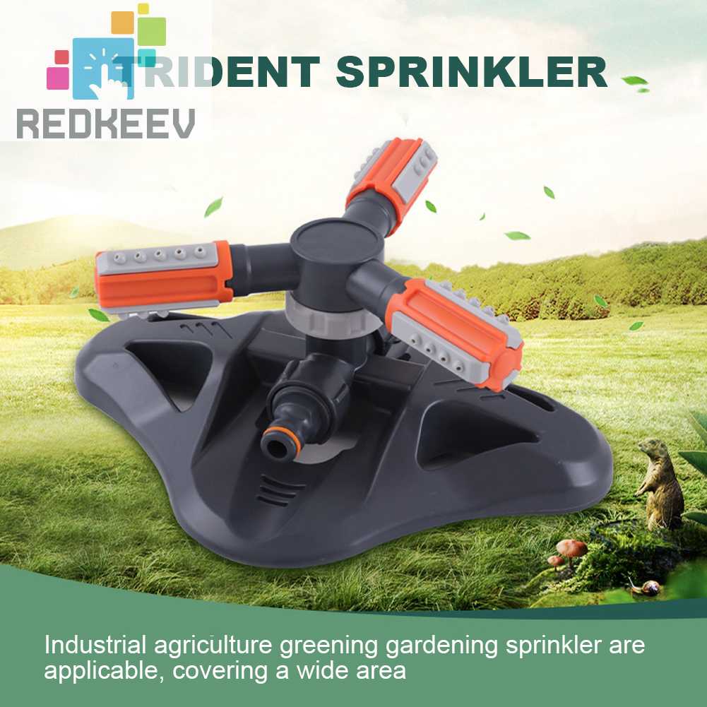 Vòi Phun Nước Tưới Cây Sân Vườn Xoay Tự Động Tiện Dụng