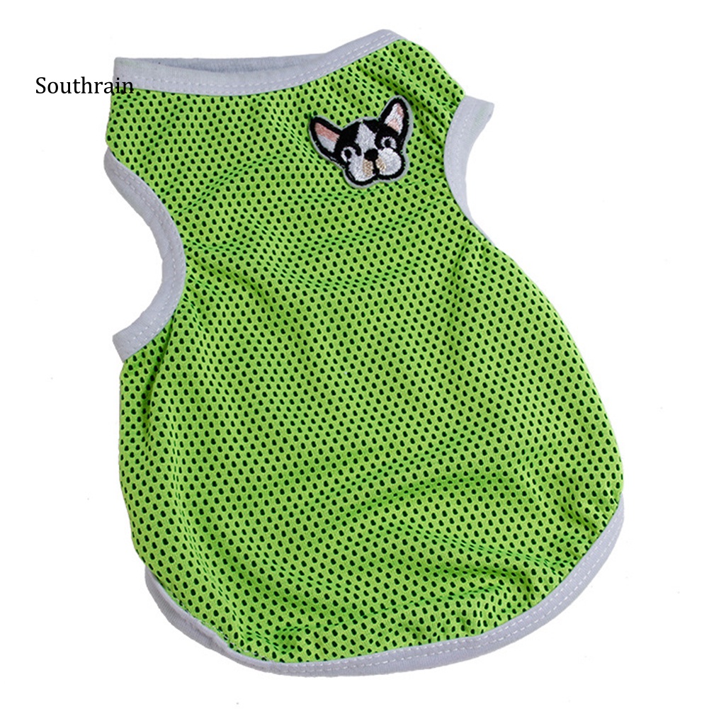 Áo Thun Ba Lỗ Thể Thao Mùa Hè In Họa Tiết Chihuahua Cho Cún Cưng