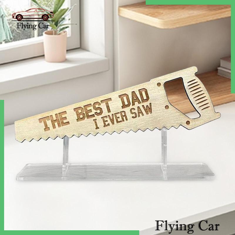 Bảng Gỗ Thủ Công In Chữ Dads Day Trang Trí Nhà Cửa / Quán Cà Phê / Phòng Vẽ
