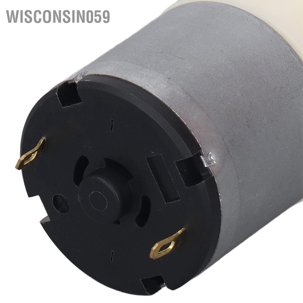 Wisconsin059 Micro Hút Chân Không Tiếng Ồn Thấp Thể Tích Khí Lớn Điện Bơm Cho Thiết Bị Y Tế Máy Mát Xa DIY DC12V