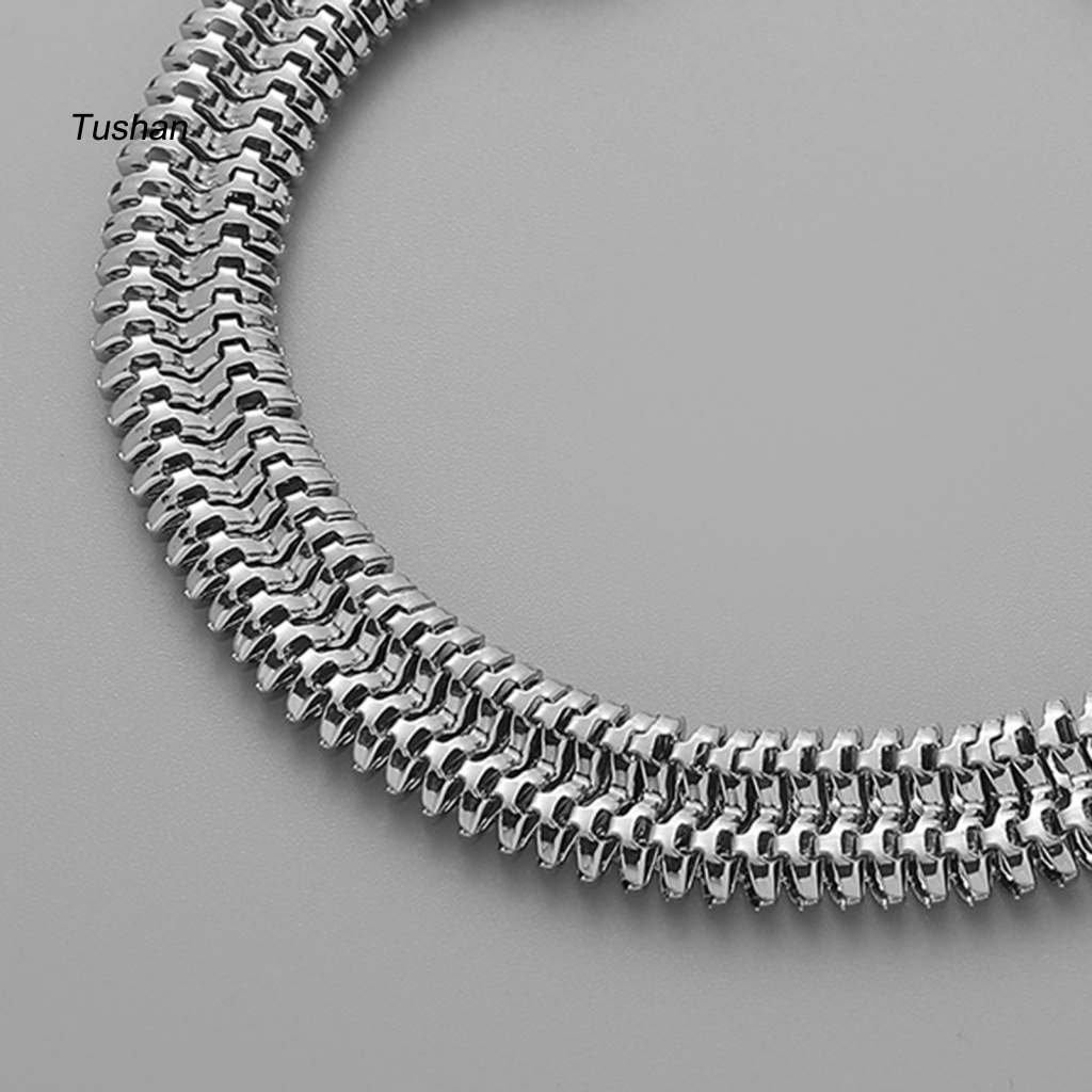 Vòng Đeo Tay Hai Lớp Dạng Chuỗi Rắn Thời Trang Dành Cho Nam